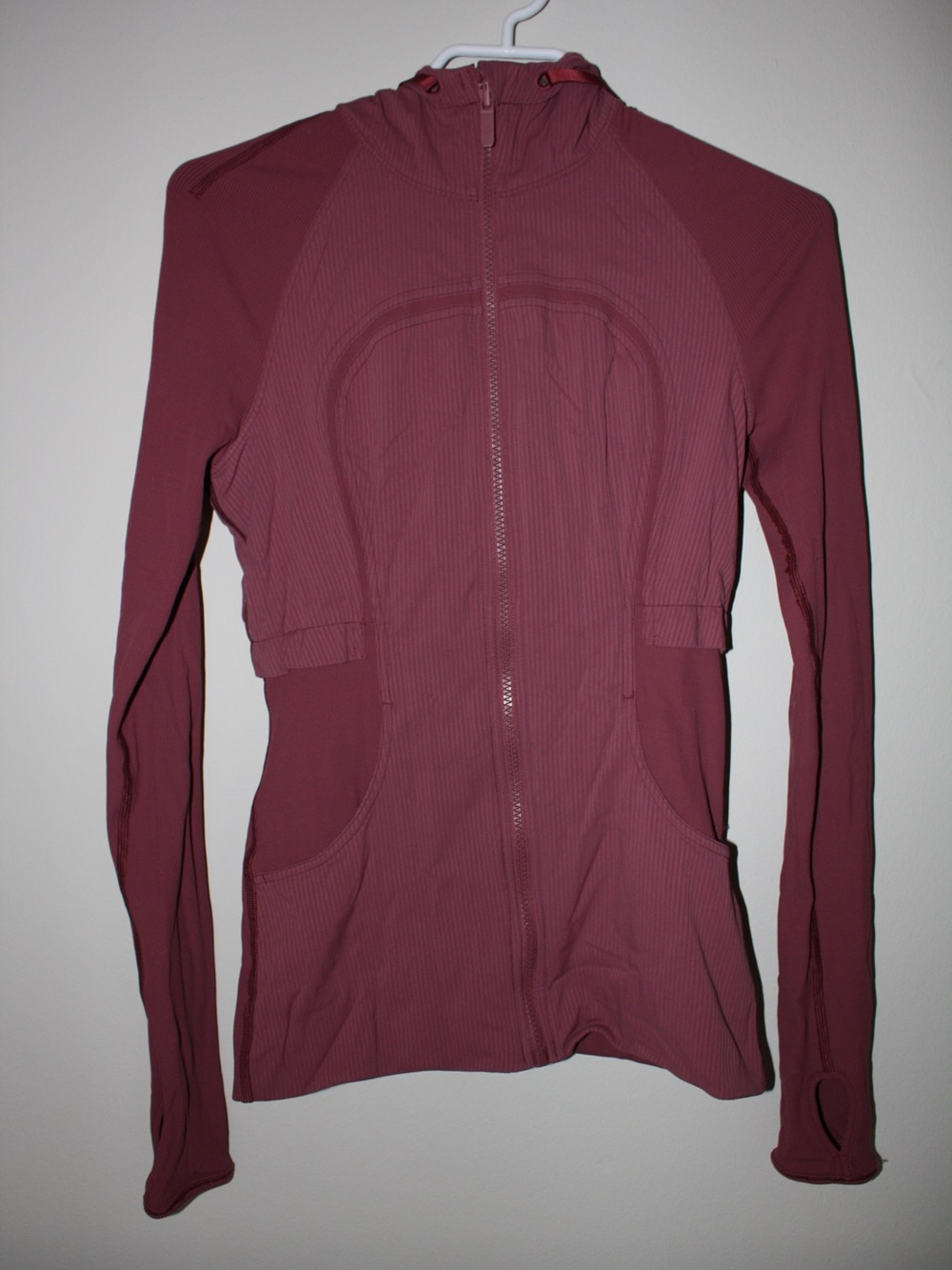 Lululemon Zip-Front Hooded Jacket - Dusty Rose